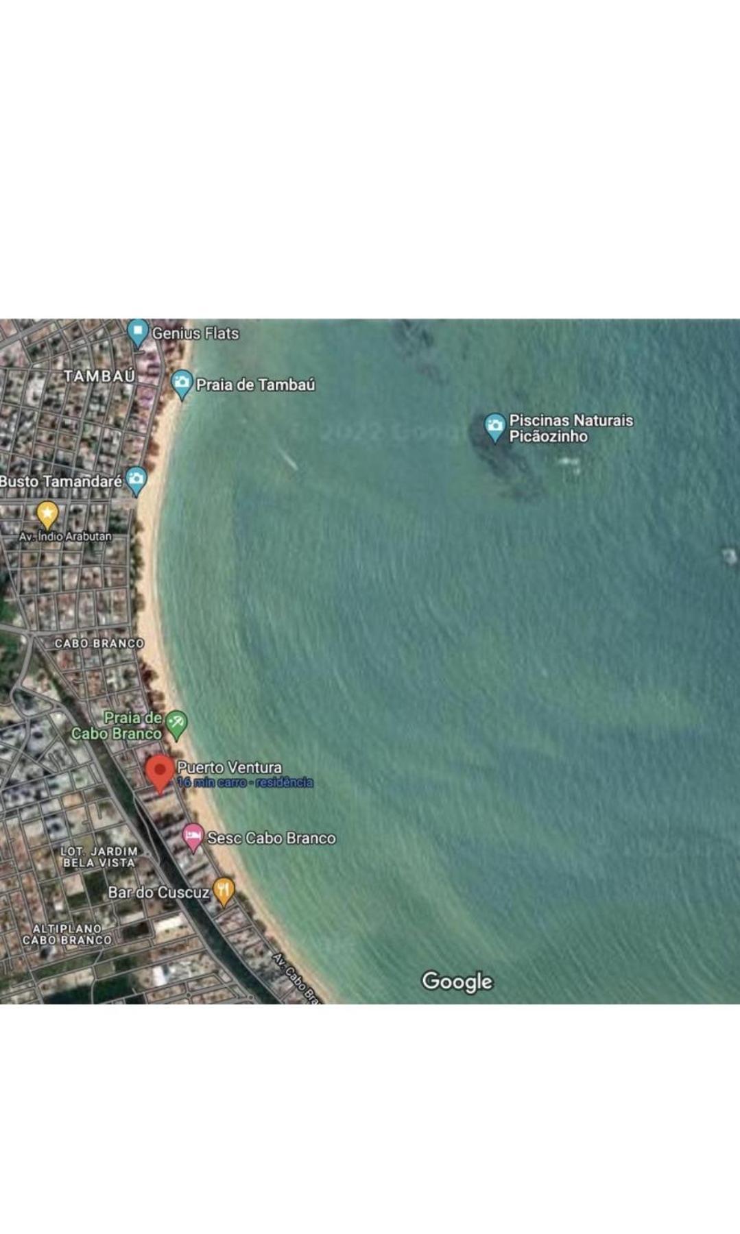 Flat Beira Mar Do Cabo Branco João Pessoa Exterior foto